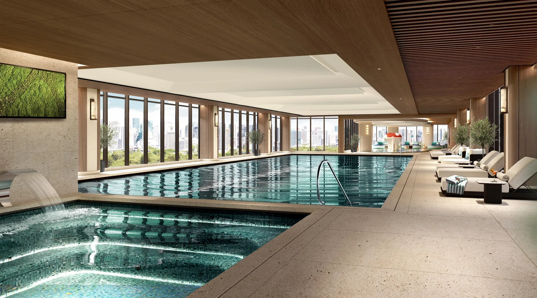 Bể bơi bốn mùa Maison Privée