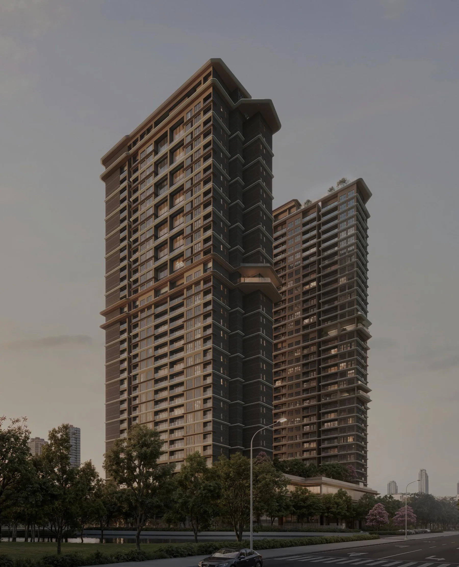 Phối cảnh Tòa P Maison Privée Reserve